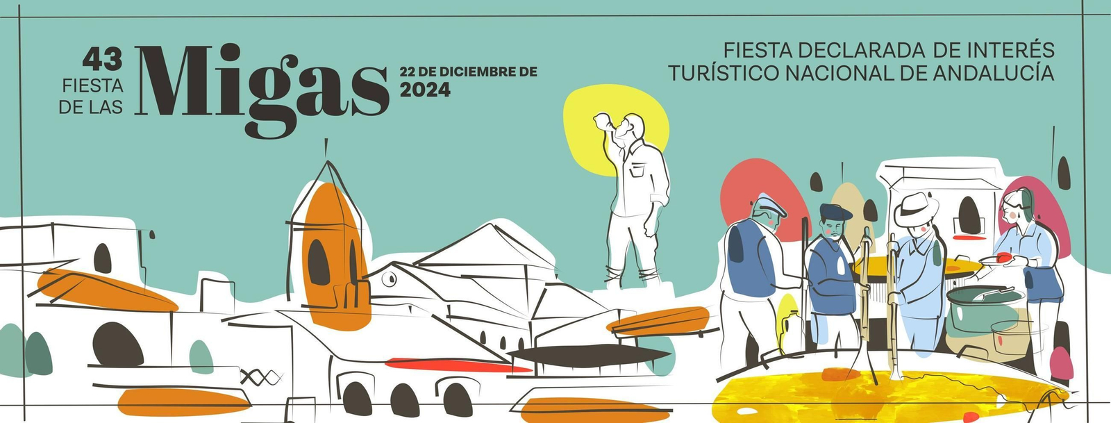 Cartel promocional de la Fiesta de las Migas de Torrox.