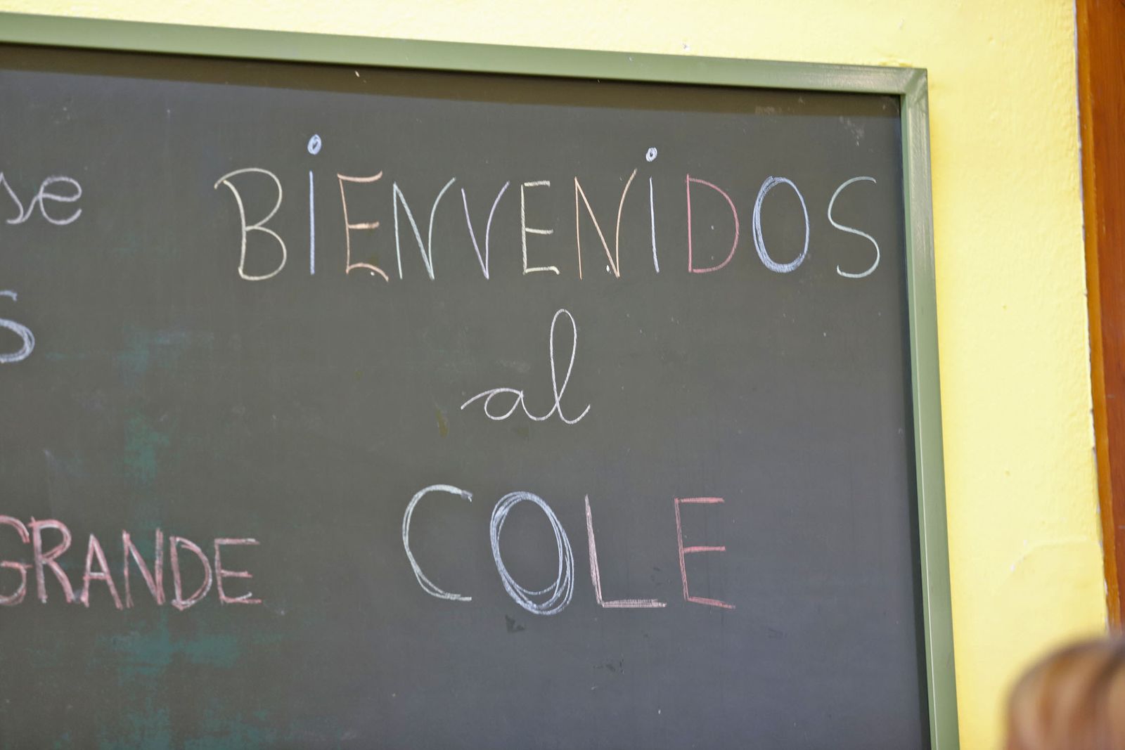 Imágenes de la vuelta al cole en las aulas de Huelva