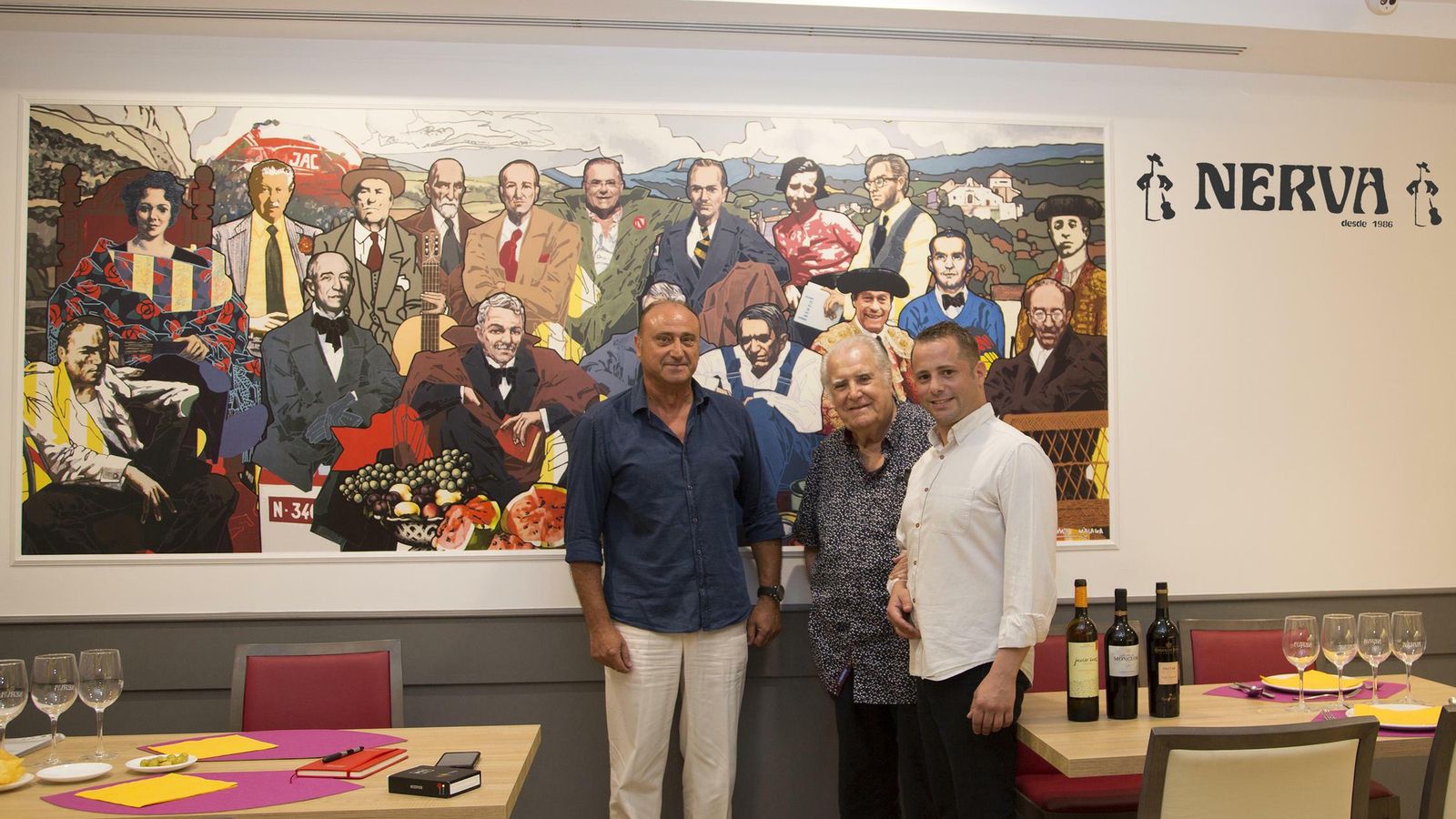 Interior del retaurante Nerva.