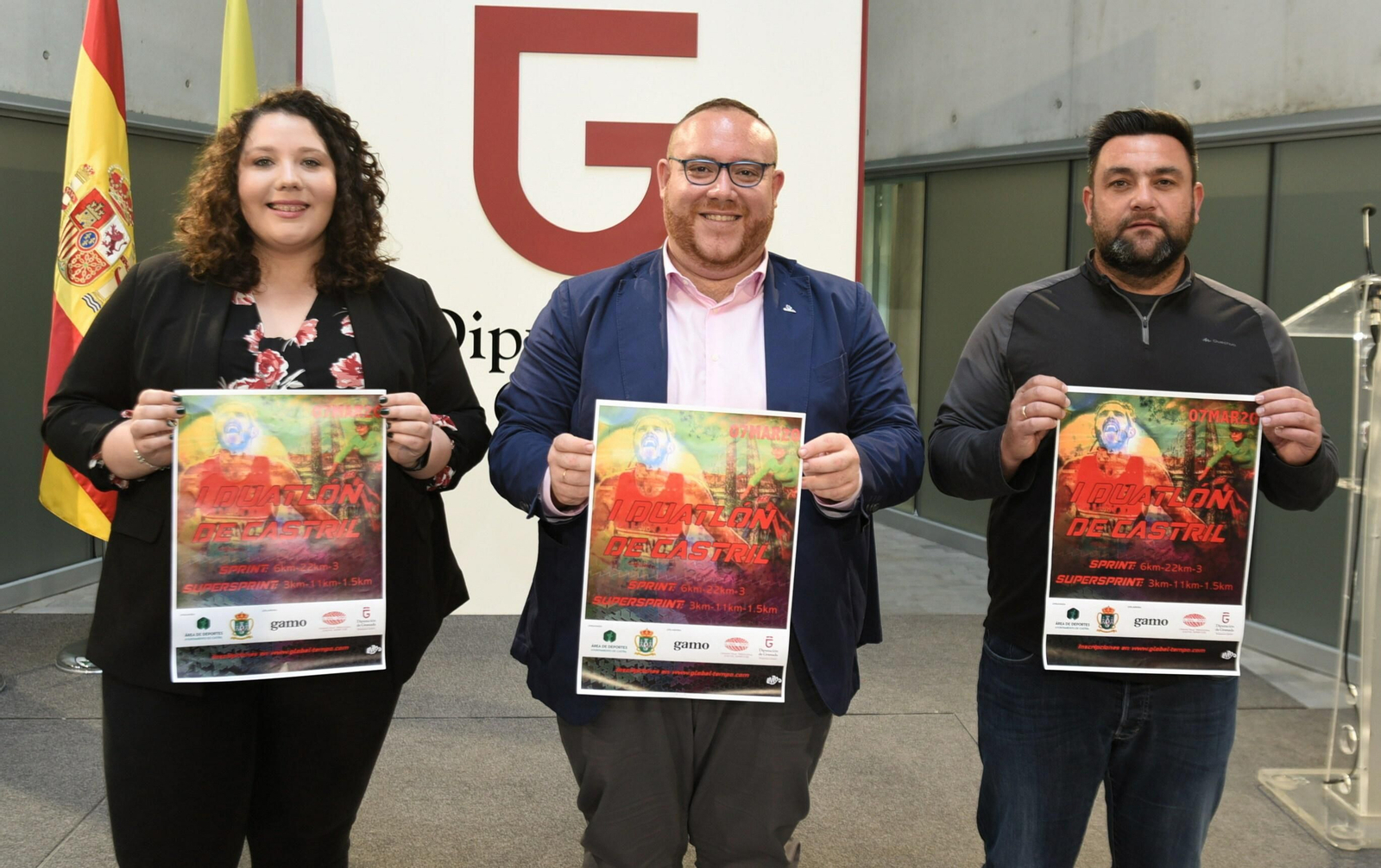 La presentación de la prueba se celebró en la sede de la Diputación
