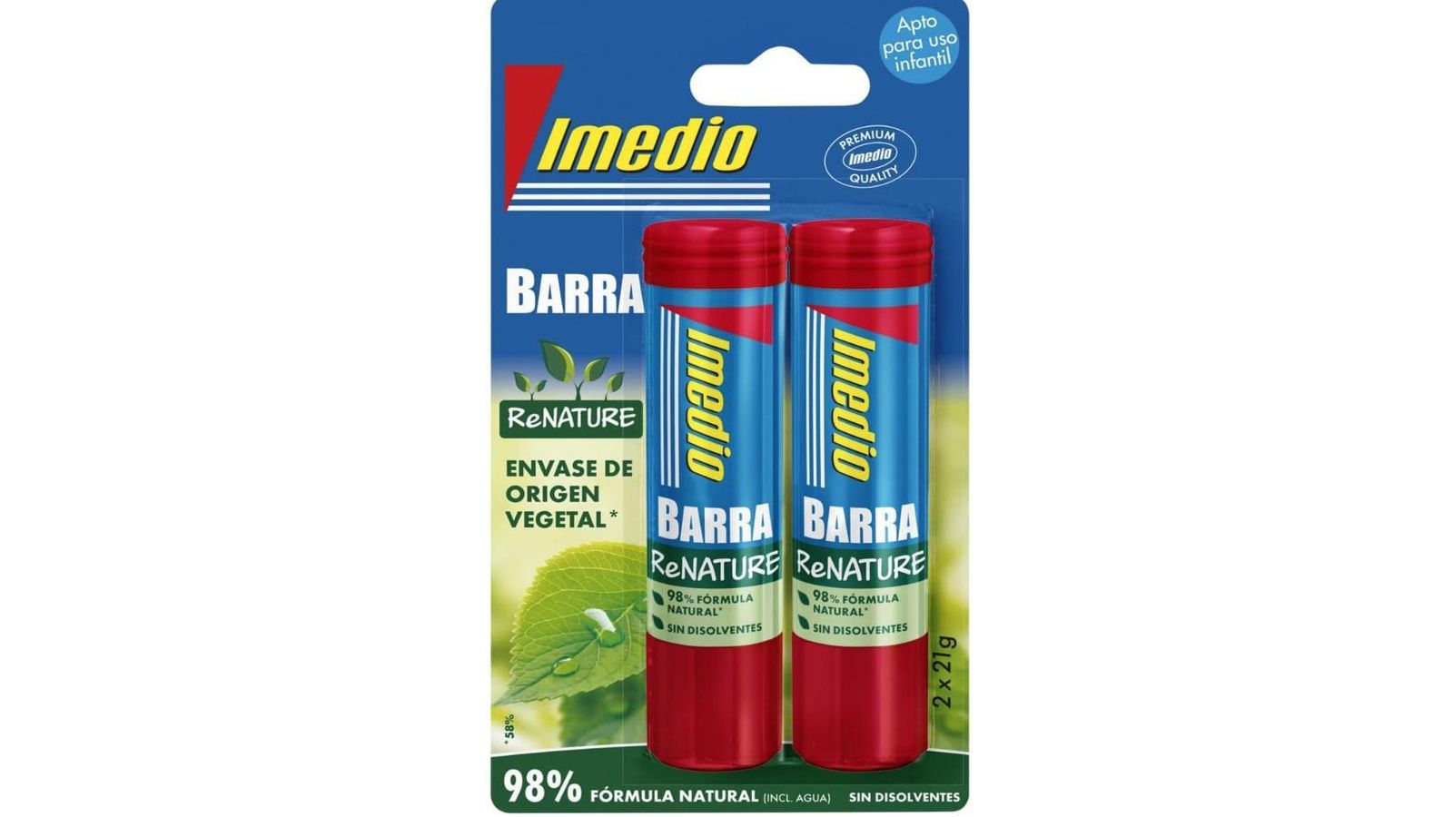 Barras pegamento Imedio