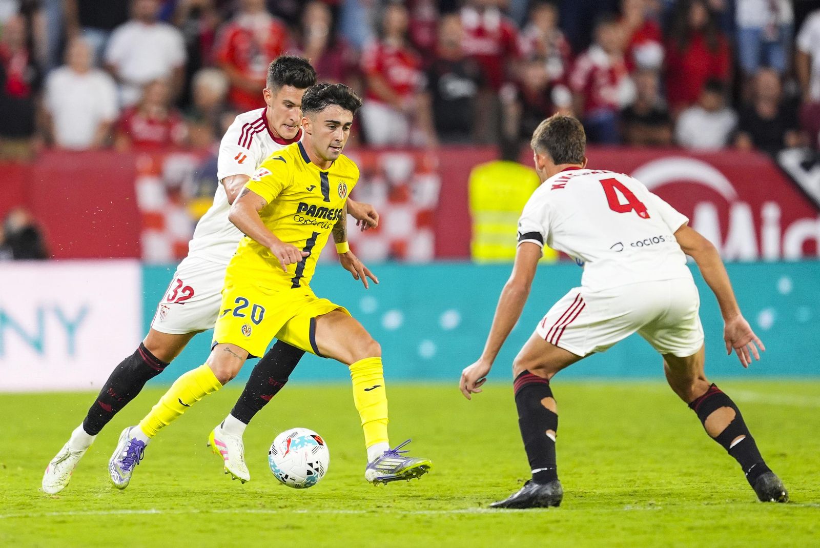 Las fotos del Sevilla-Villarreal