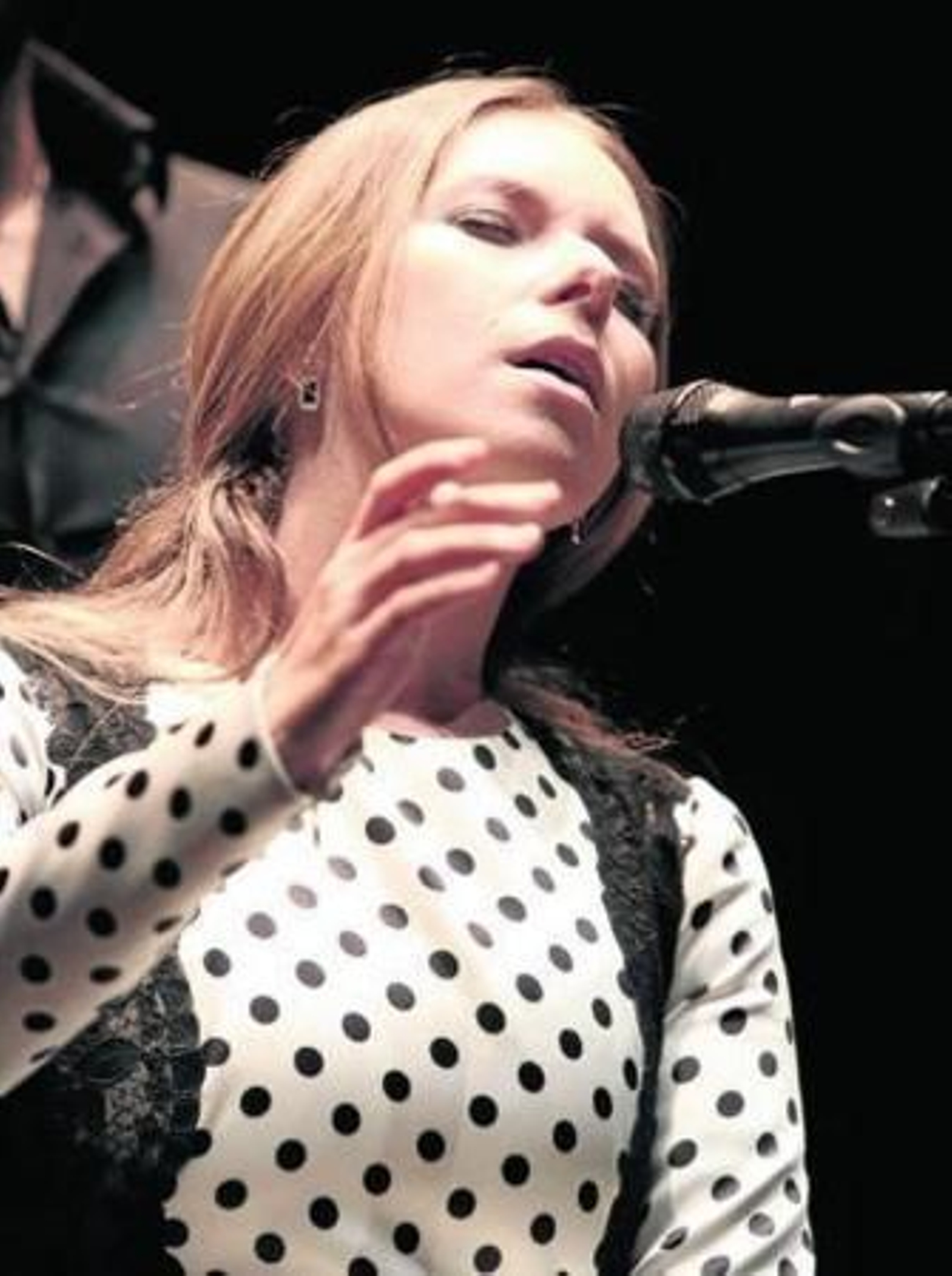La cantaora Rocío Márquez, durante la pasada Bienal de Flamenco de Sevilla en el Teatro Central.