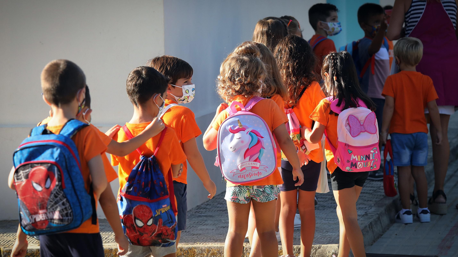 Primer día de la 'Vuelta al Cole' para Infantil y Primaria