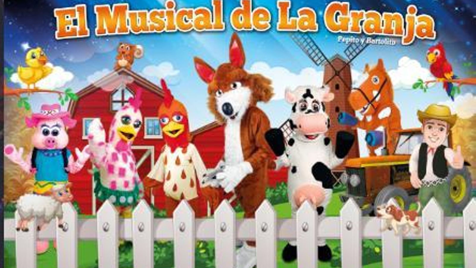 Los simpáticos habitantes de la granja pondrán a bailar a grandes y pequeños