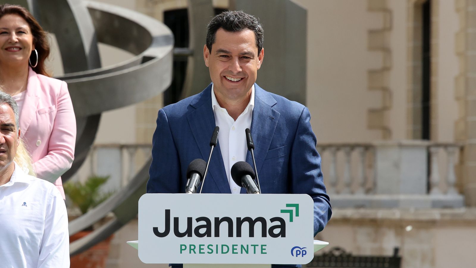 Juanma Moreno en Jerez