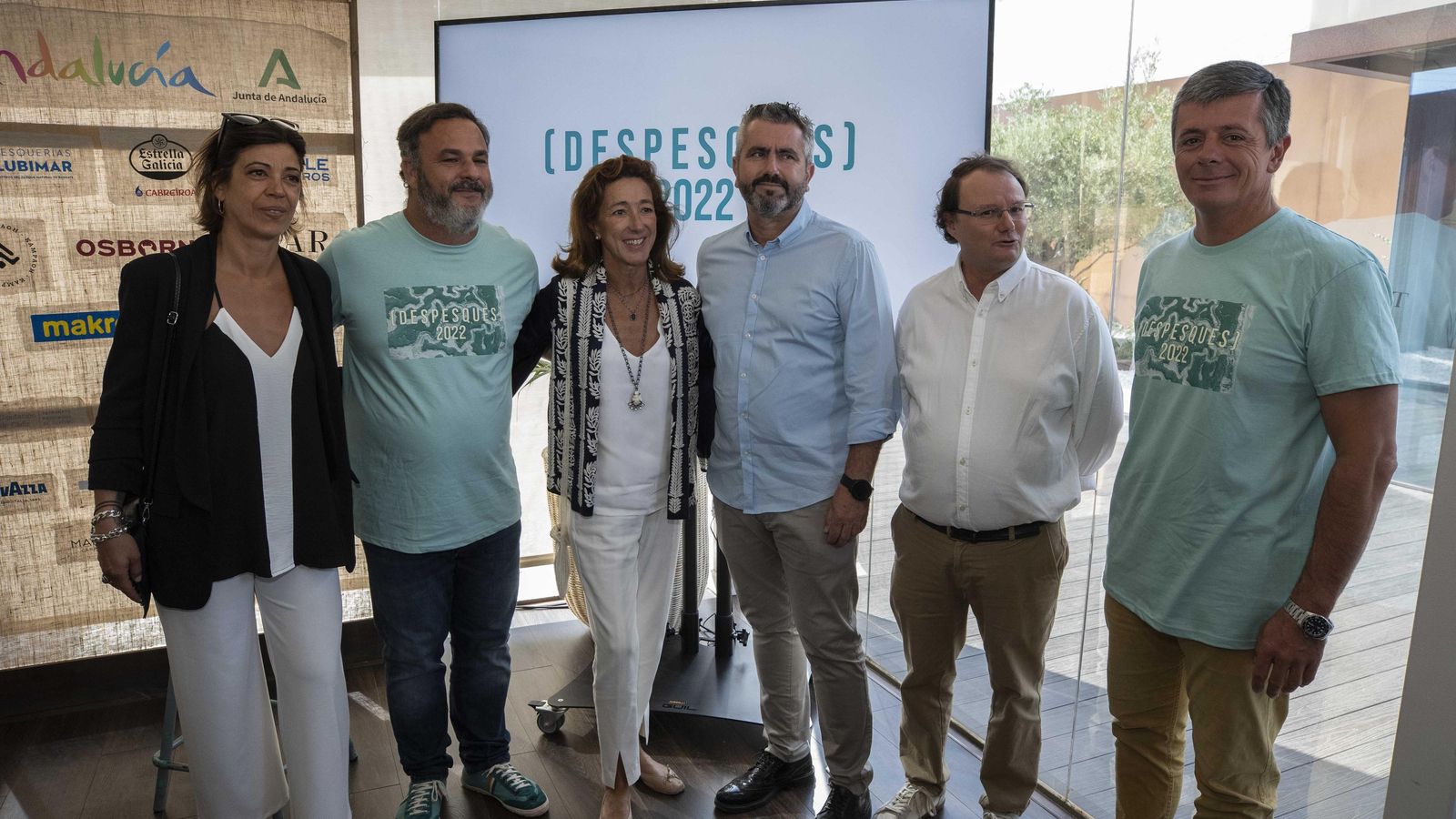 Los asistentes al acto de presentación en el restaurante Aponiente, en El Puerto.