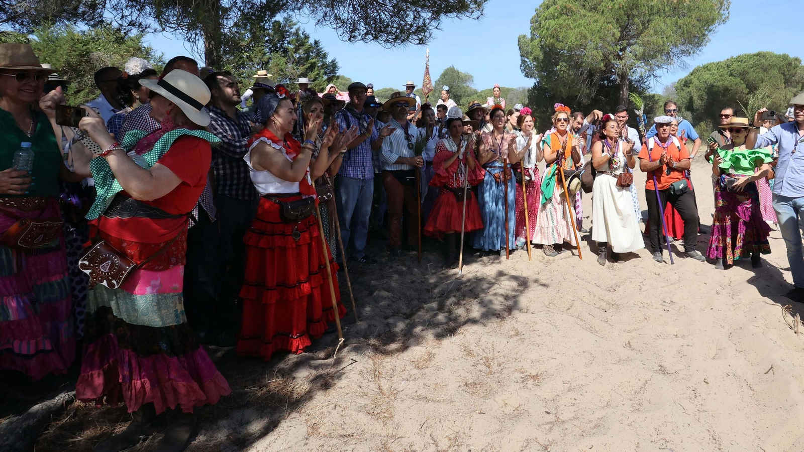 Jueves de camino de la Hdad de Jerez por el Coto Doñana