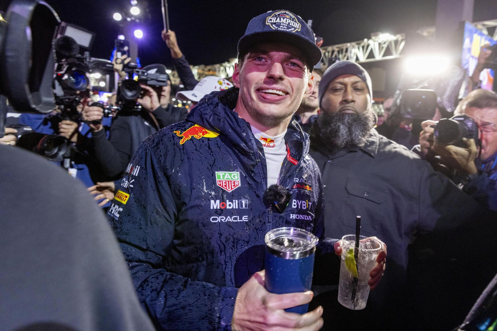 Las fotos del título mundial de Verstappen en Las Vegas