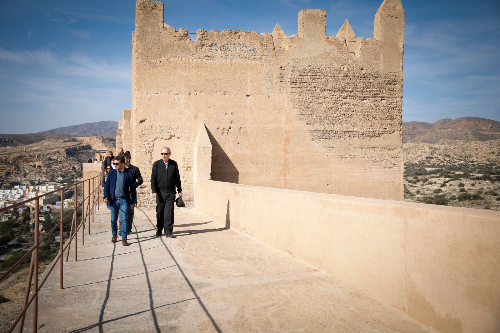 Las imágenes de la restauración de la Muralla de San Cristóbal