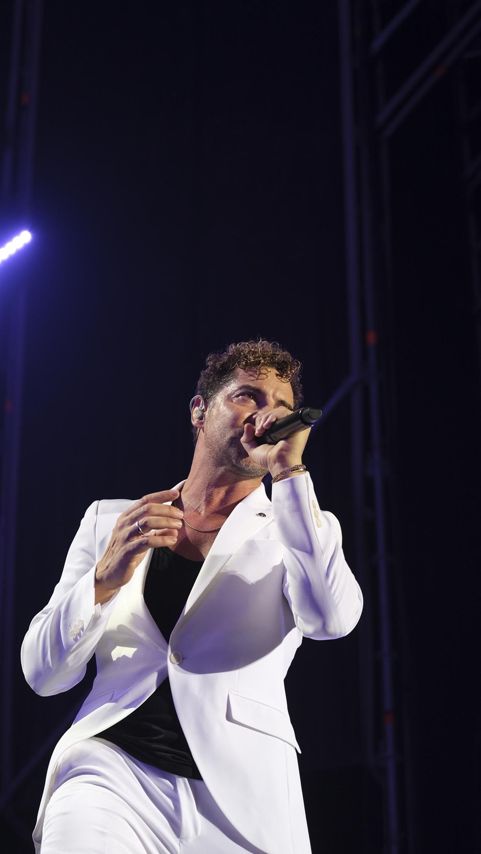 David Bisbal arrasa en su concierto de Roquetas de Mar