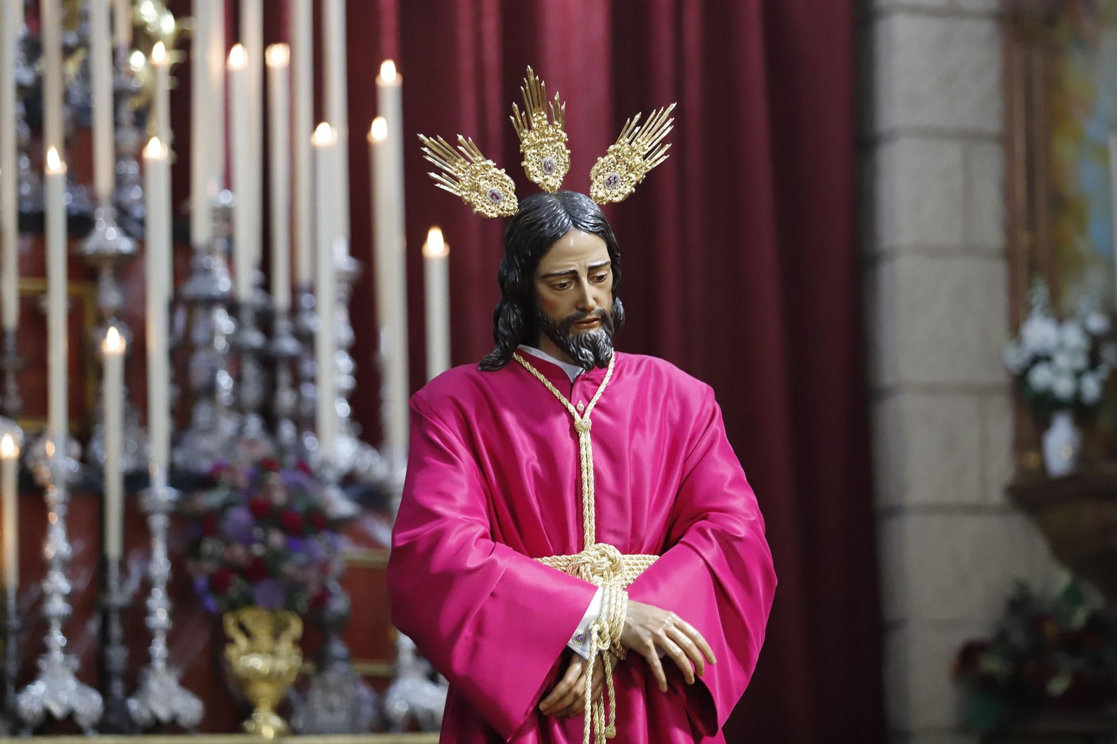 Imágenes de las veneraciones a los Cautivos de Huelva