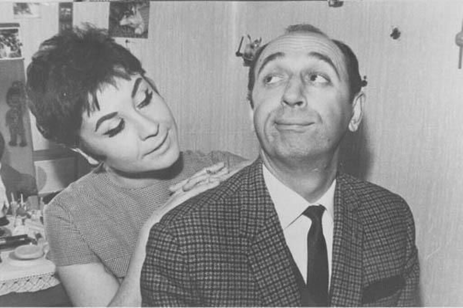 Lina Morgan, con Juanito Navarro, en los 50.