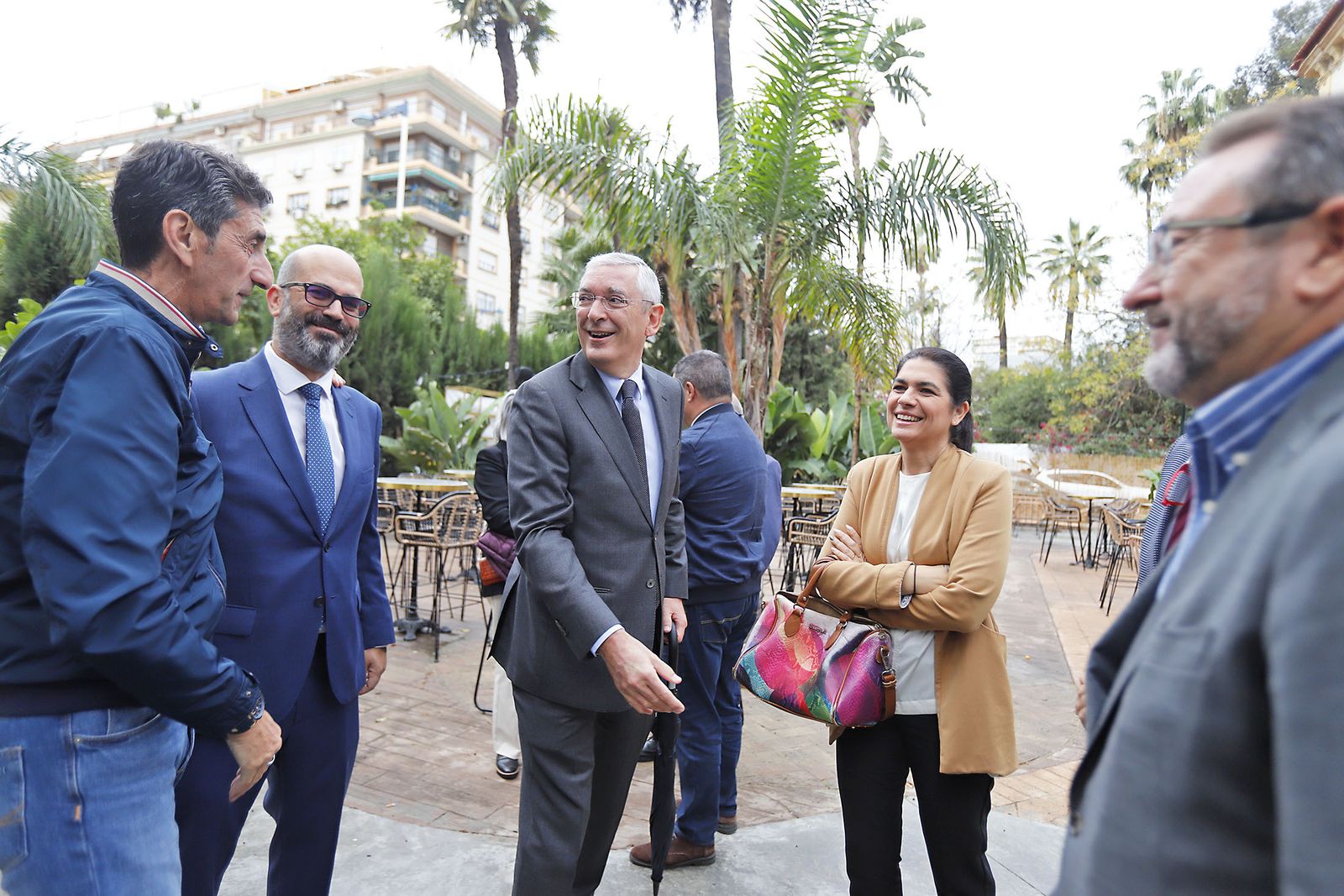 Imágenes de la recepción del Foro Gerardo Rojas de Huelva Información