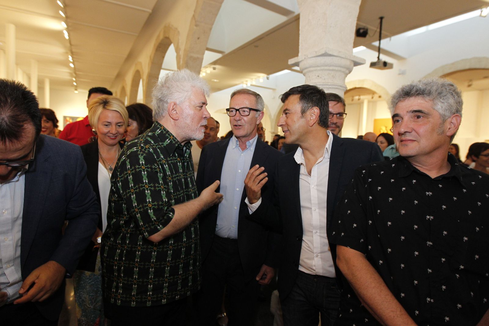 Fotogalería visita Pedro Almodóvar al CAF Almería