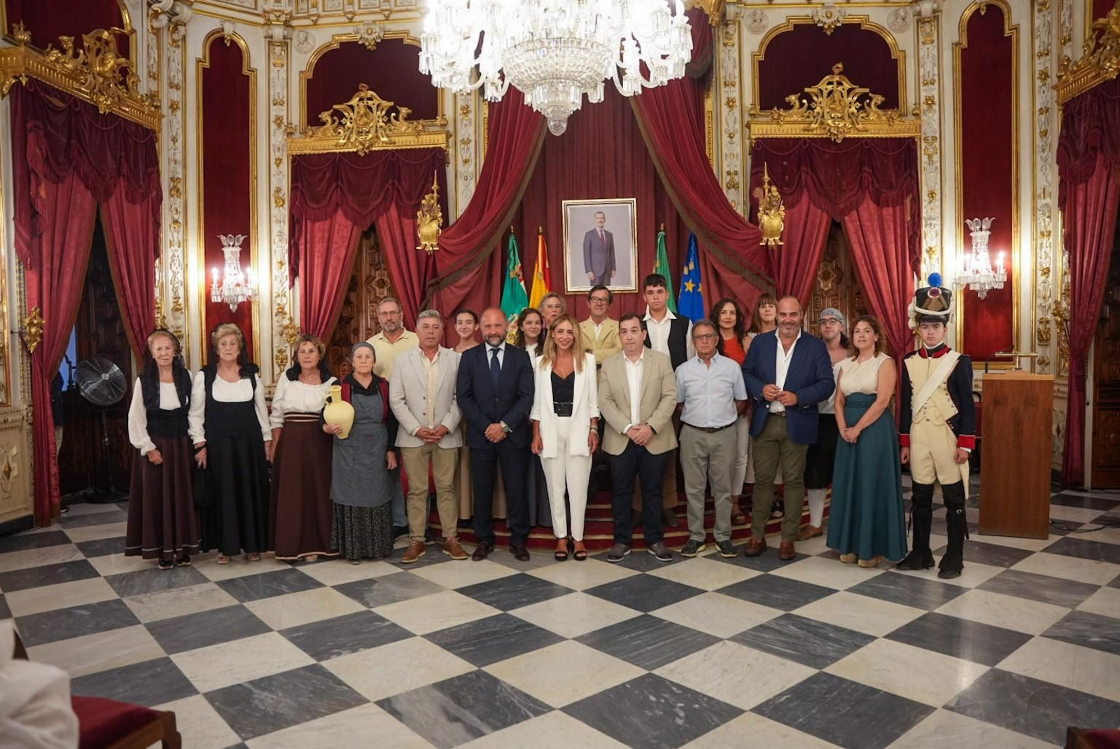 La sede de la Diputación acogió un acto conmemorativo de este aniversario.
