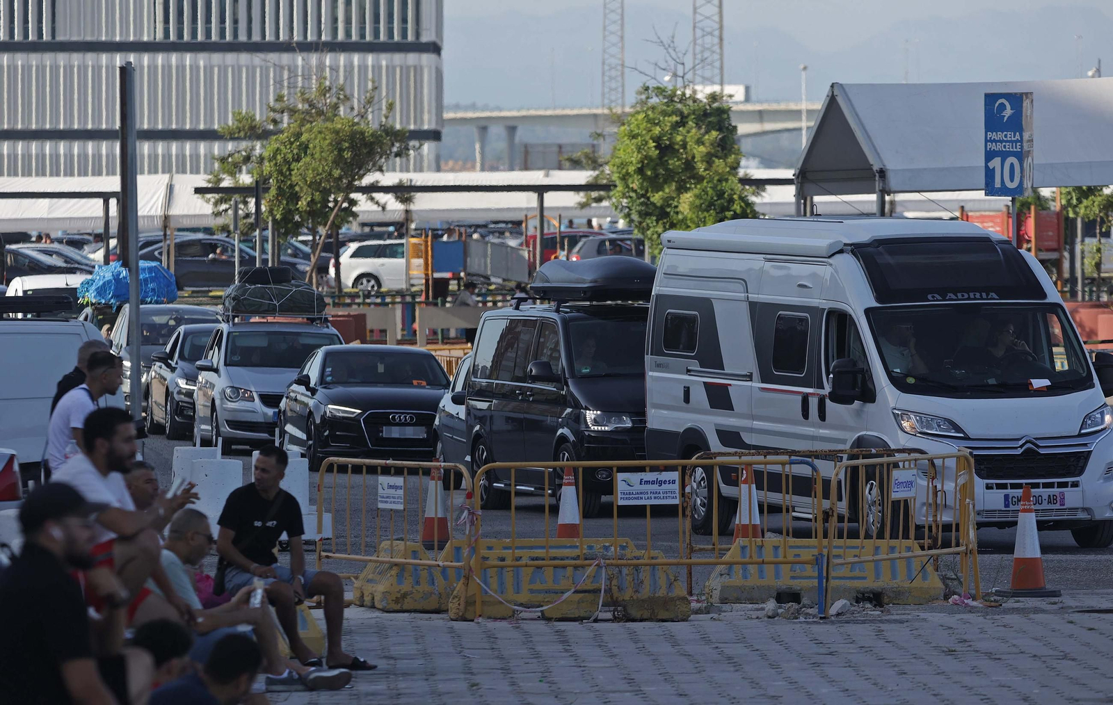 Fotos del primer sábado de agosto en la Operación Paso del Estrecho en Algeciras