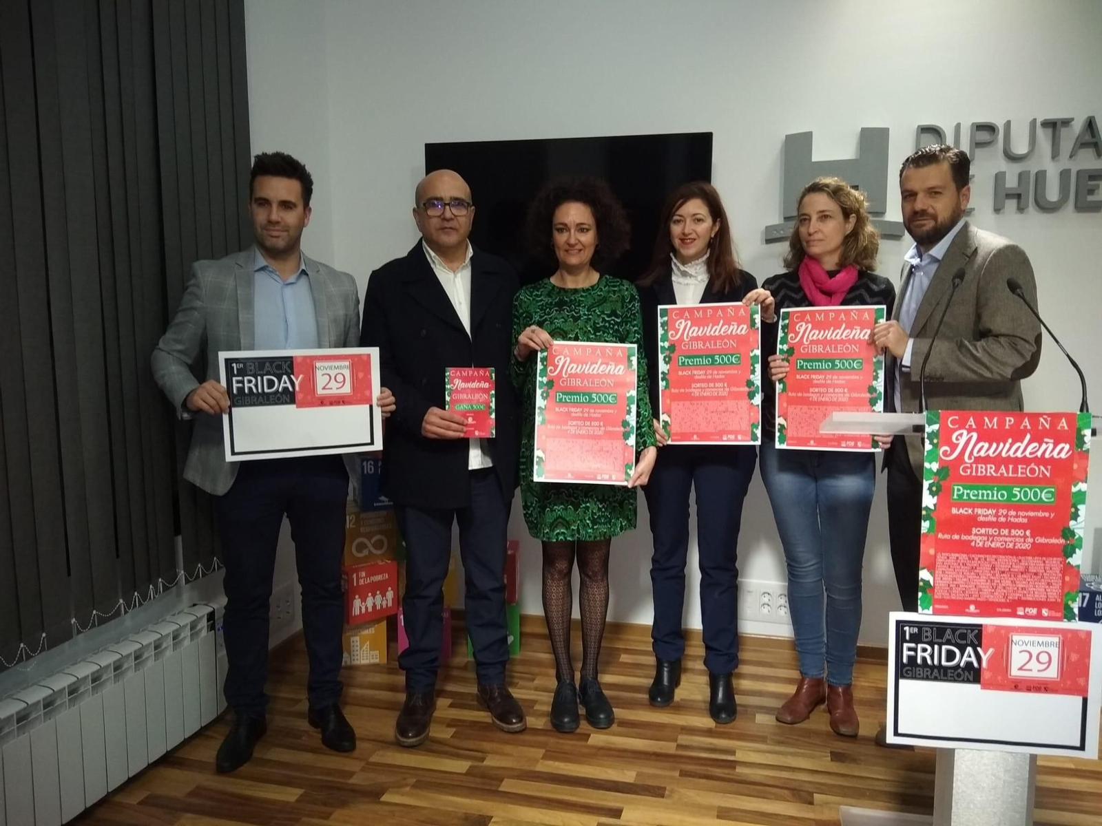 Presentación de la campaña de Navidad de Gibraleón.