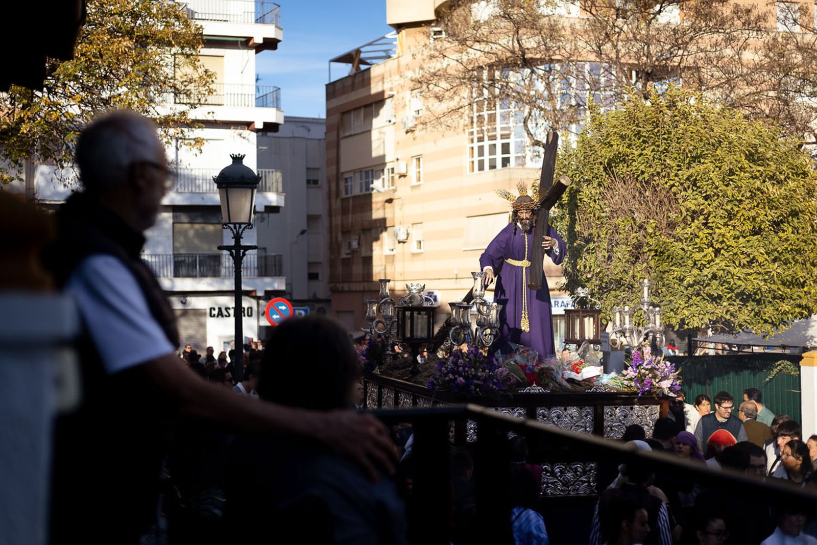 Imágenes de la procesión de Nuestro Padre Jesús de la Salvación