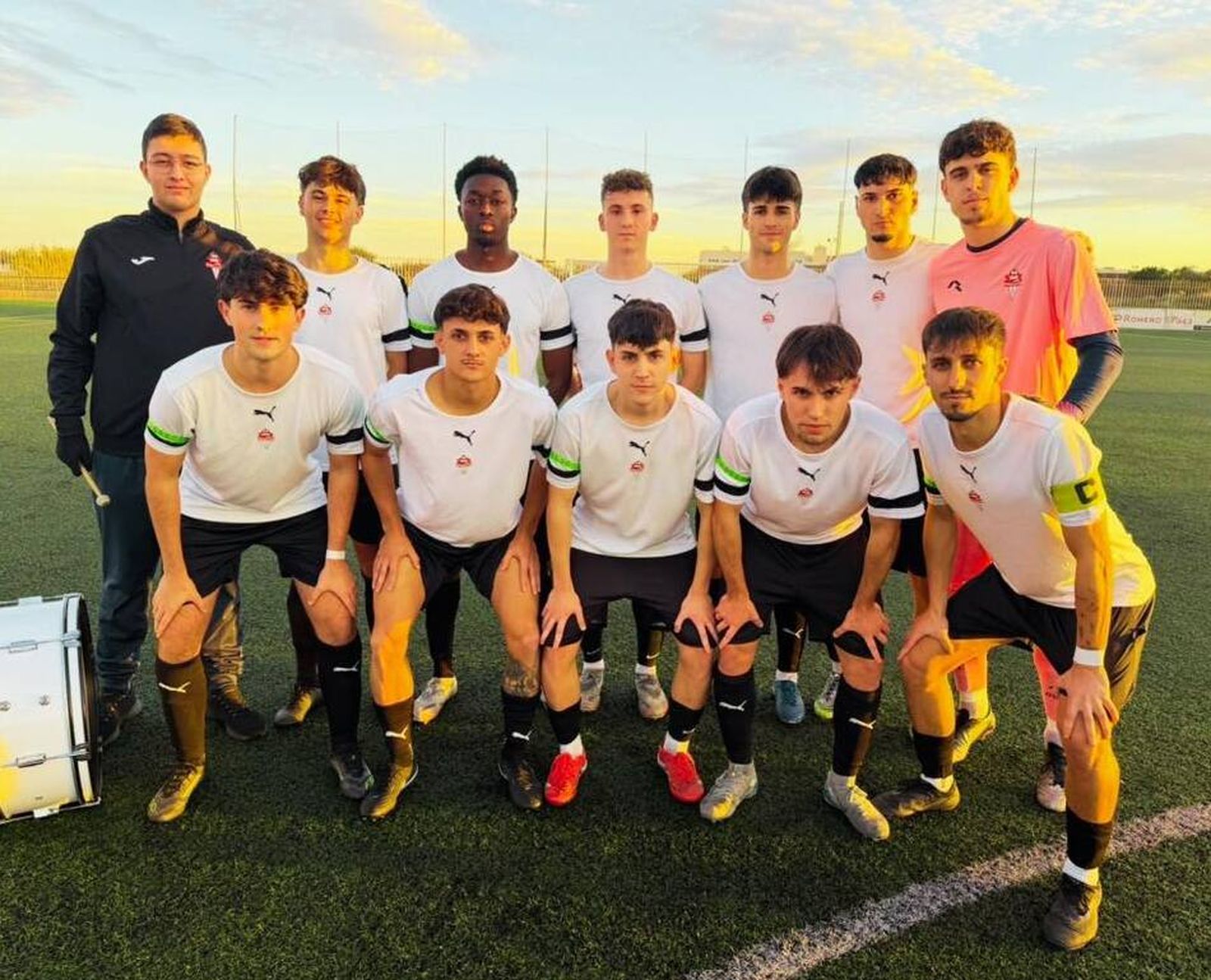 Once presentado por los de la barriada almeriense en su encuentro frente al Vera del pasado domingo.