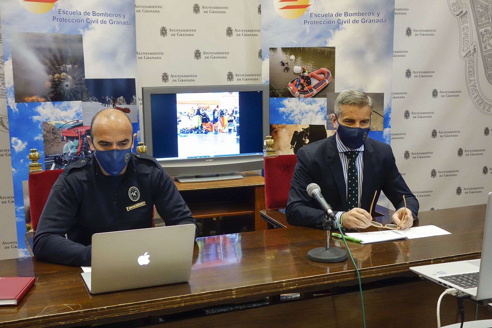 Los Bomberos de Granada realizan en 2020 más de 3.200 intervenciones