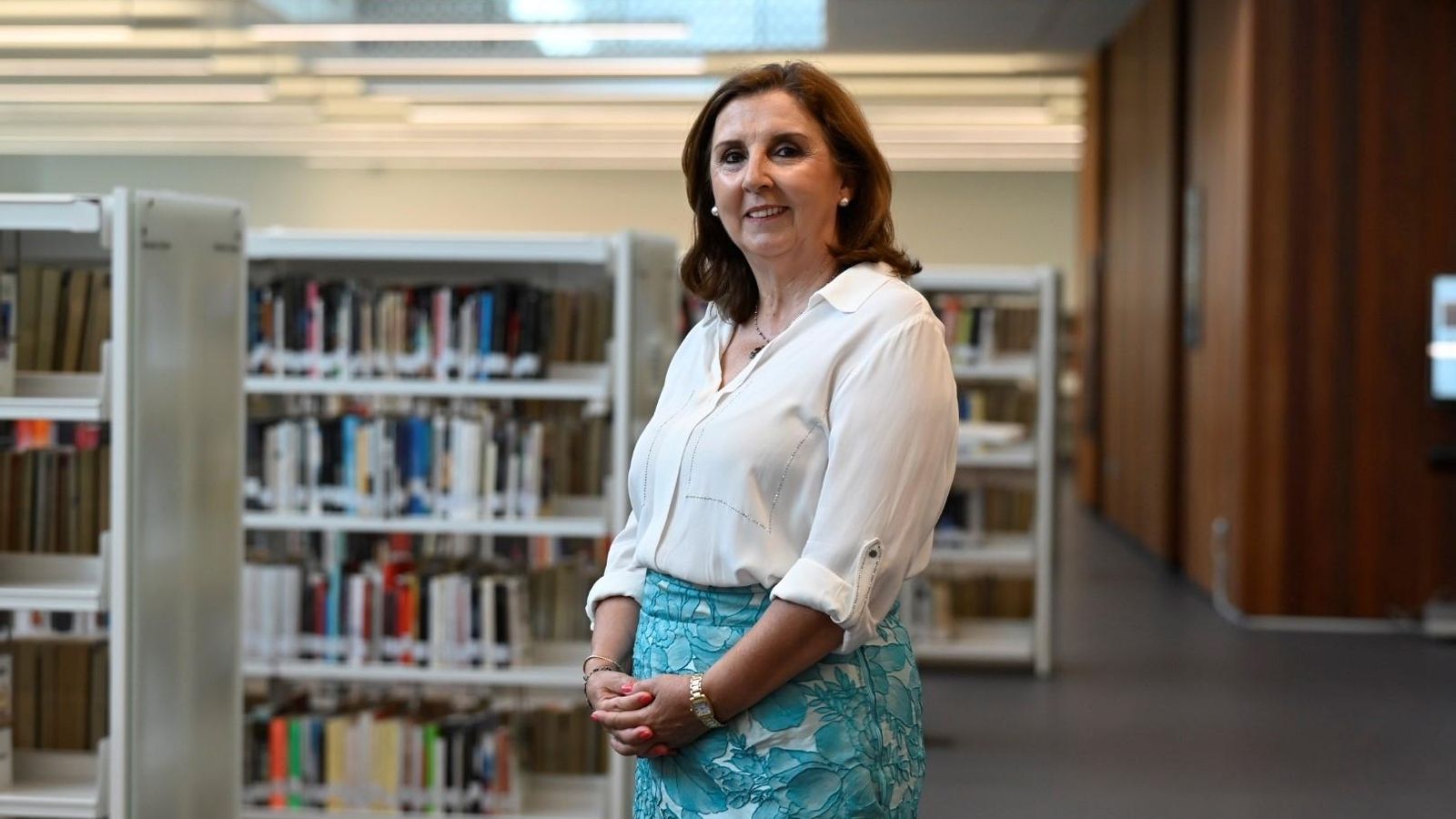 La escritora de narrativa Mercedes Guerrero. La escritora de narrativa Mercedes Guerrero.