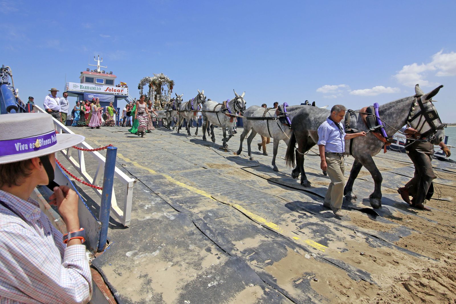 La Hermandad de Jerez llegando a casa