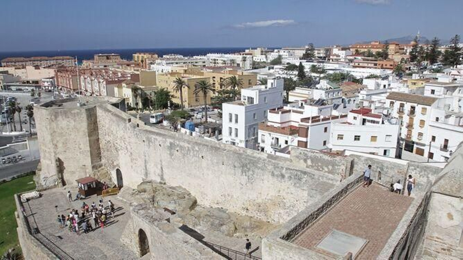 El Castillo de Guzmán El Bueno, el más meridional de Europa