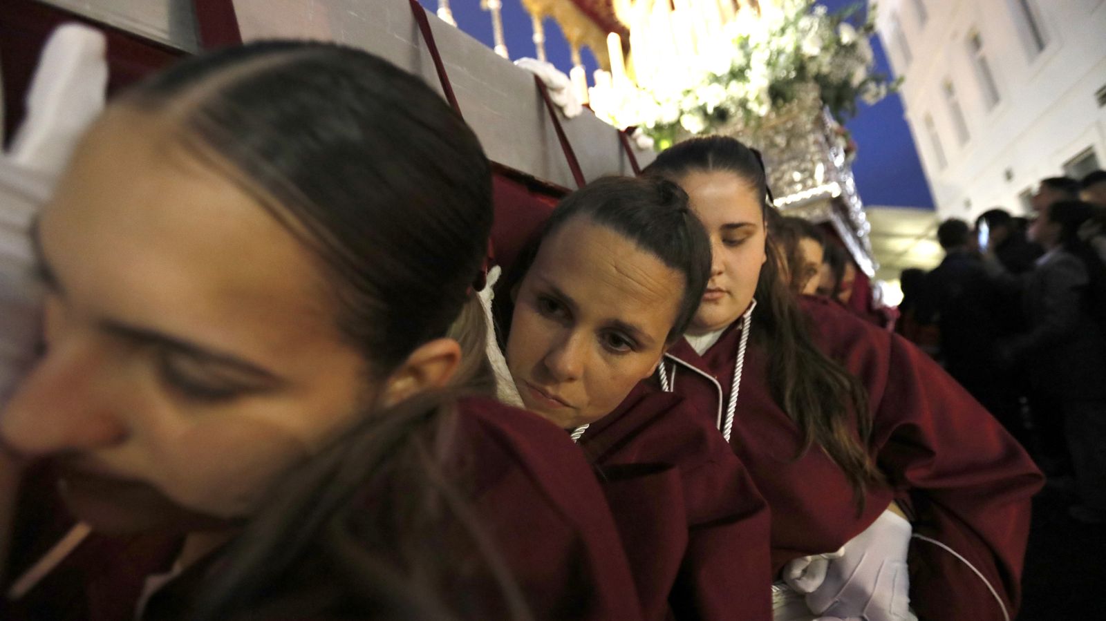 Fotos del Lunes Santo en San Roque: Oración en el Huerto.
