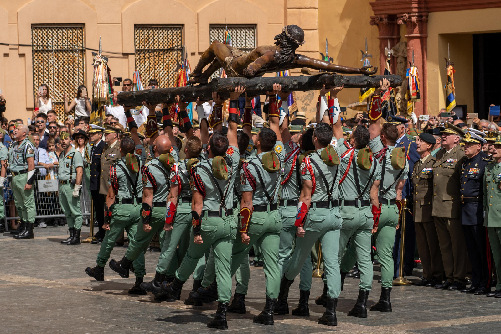 Las fotos de la Legión en la Semana Santa de Málaga 2023 Las fotos de la Legión en la Semana Santa de Málaga 2023
