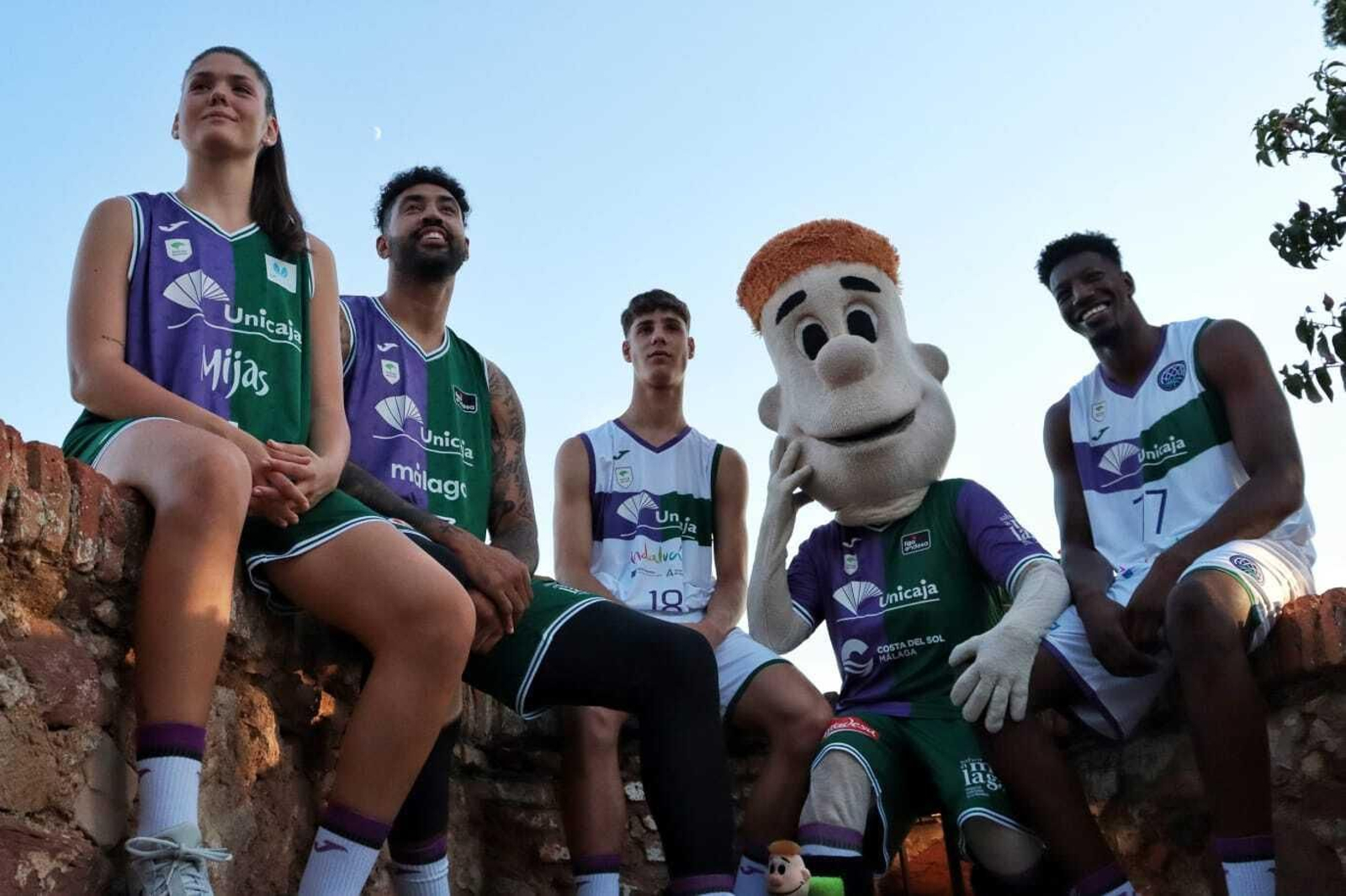 Las fotos de las nuevas camisetas del Unicaja 2023/2024