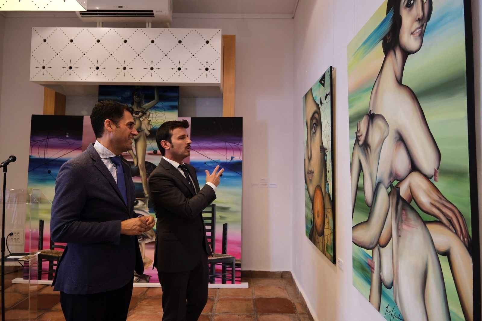 La exposición 'Melancolía', de Jesús Calzada, en el Palacio de Viana de Córdoba, en imágenes