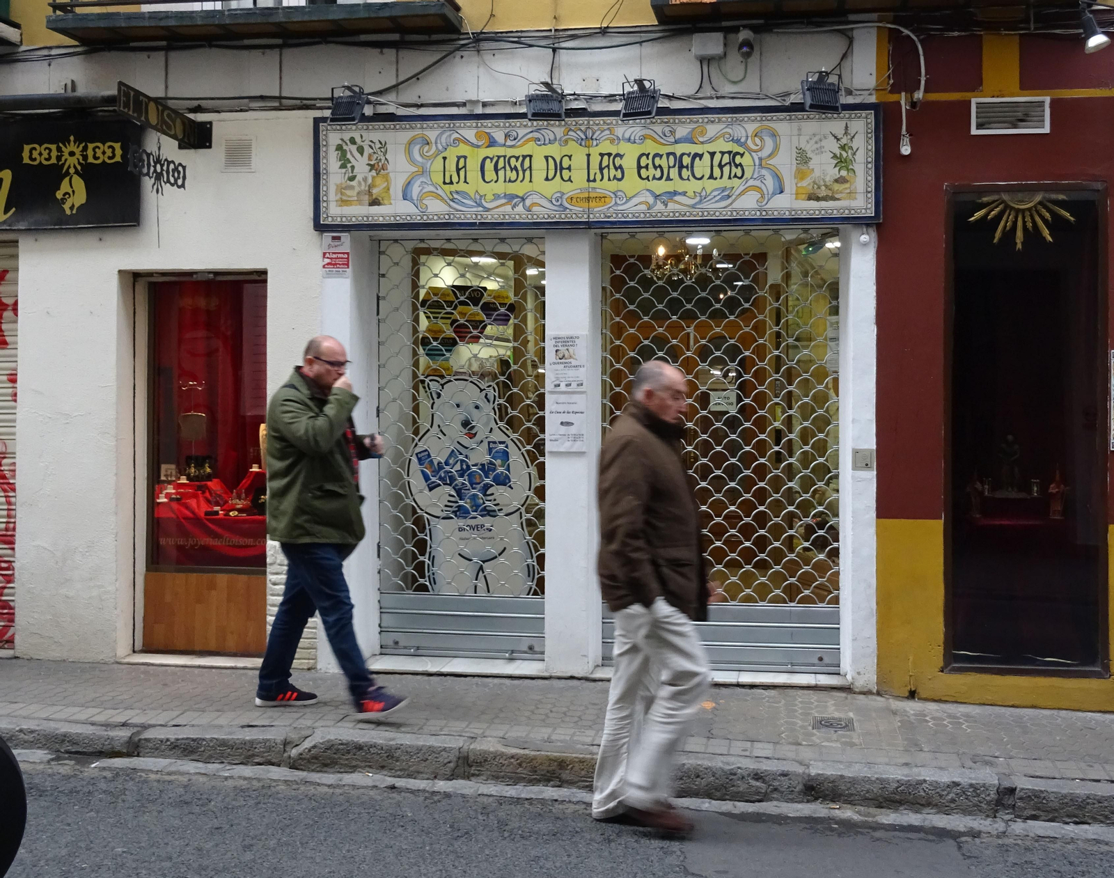 La Casa de las Especias, un negocio emblemático que cerró en José Gestoso tras 70 años.