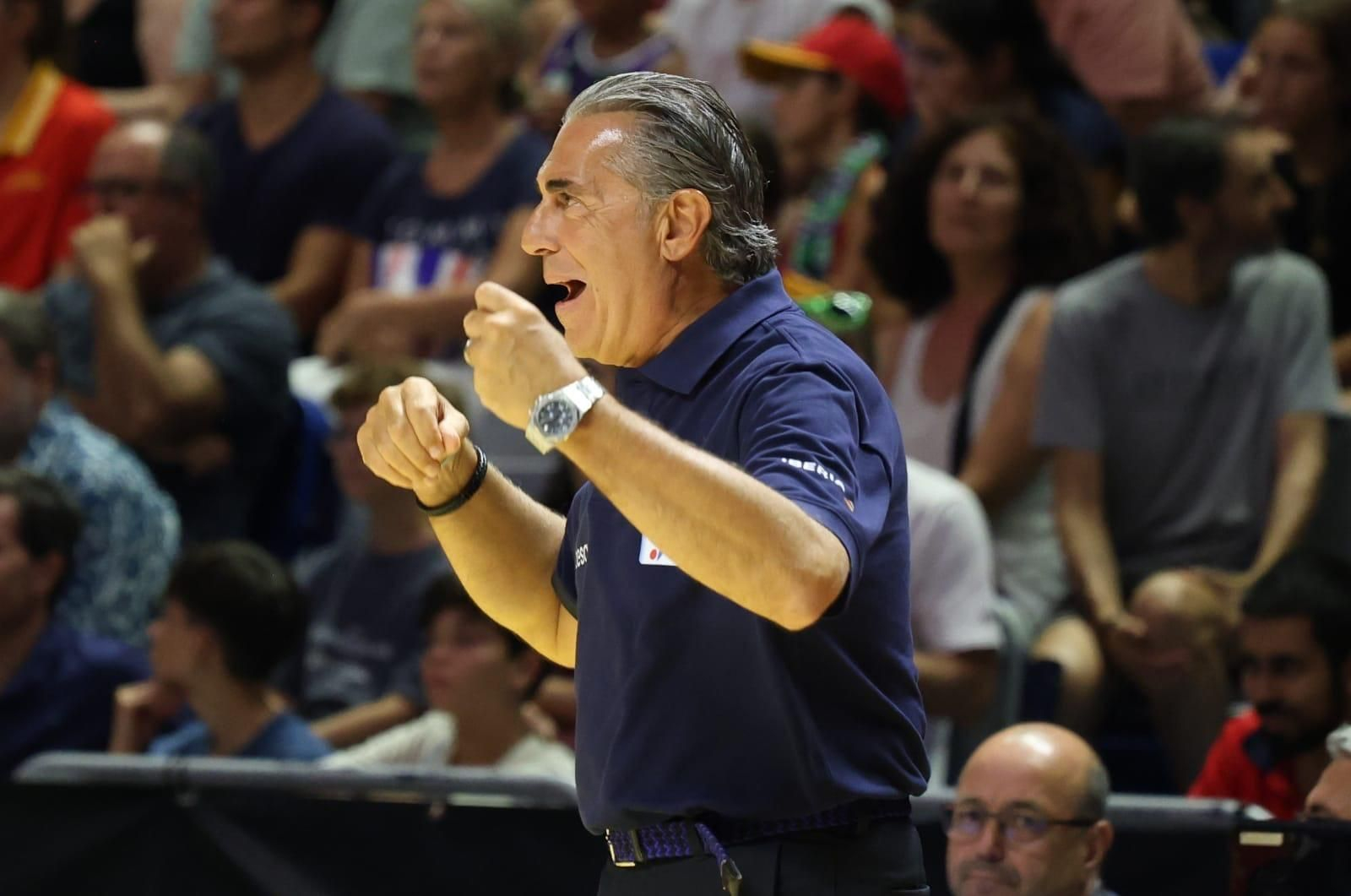 España-Portugal de baloncesto en Málaga, en fotos