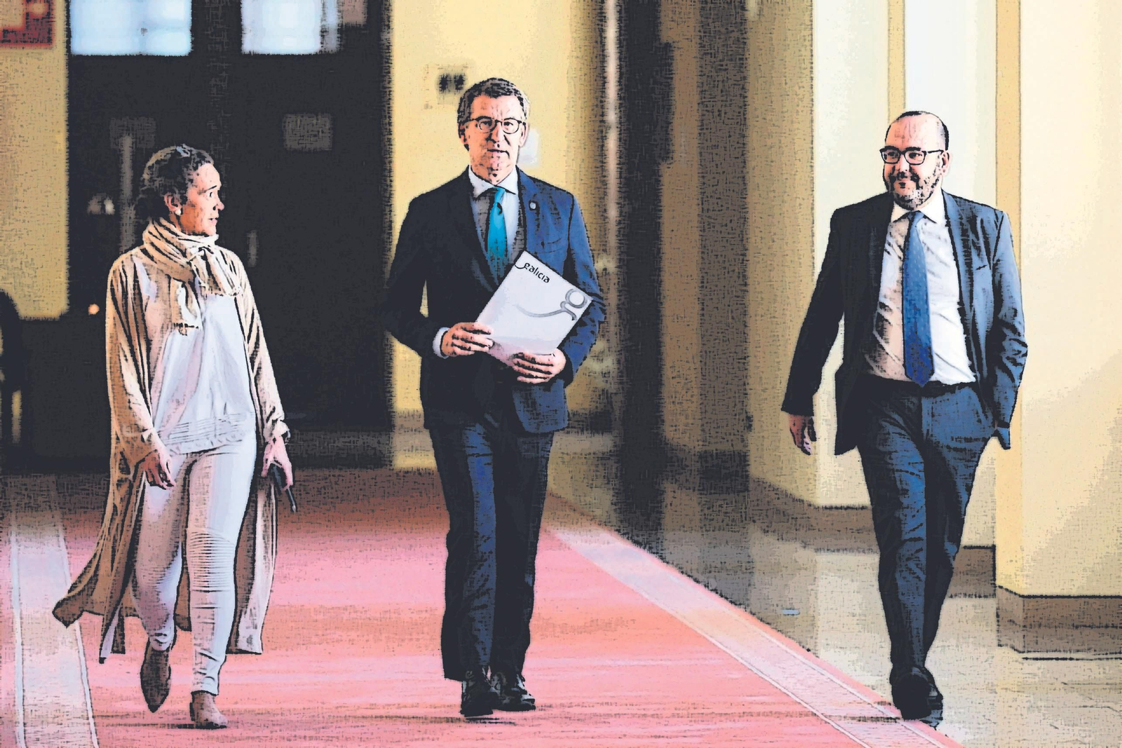 El nuevo PP, en plena actividad El nuevo PP, en plena actividad