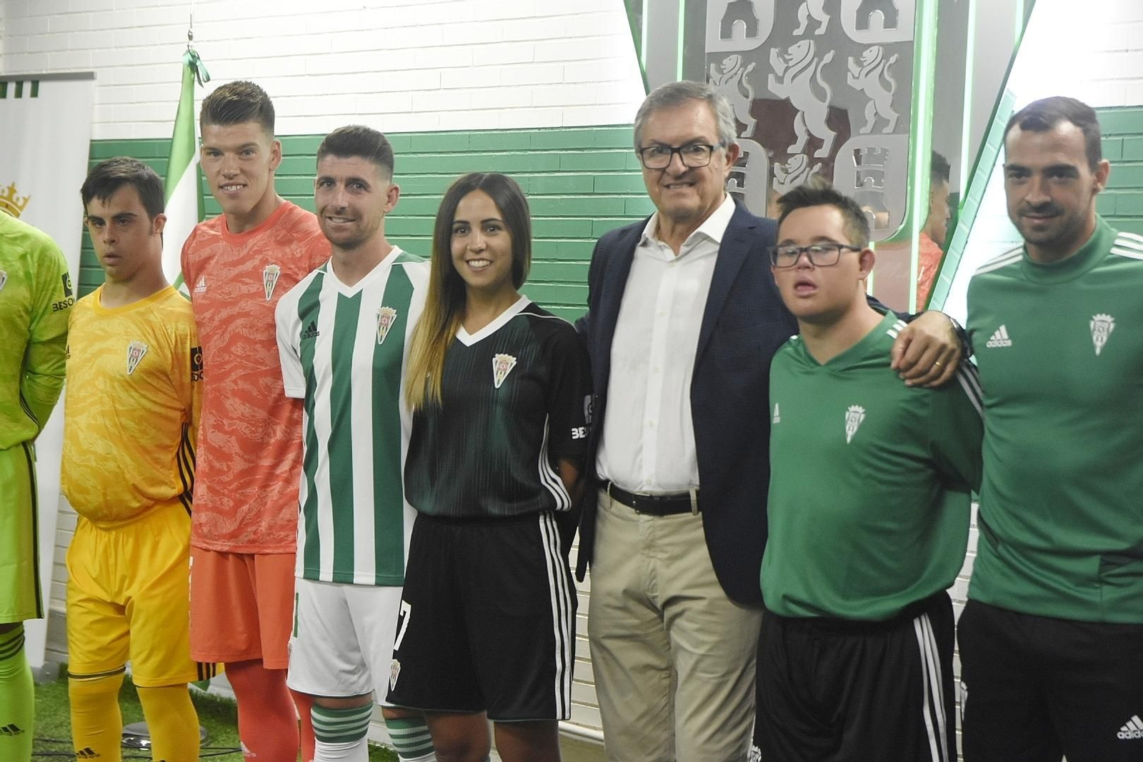 La presentación de las nuevas equipaciones del Córdoba CF, en imágenes