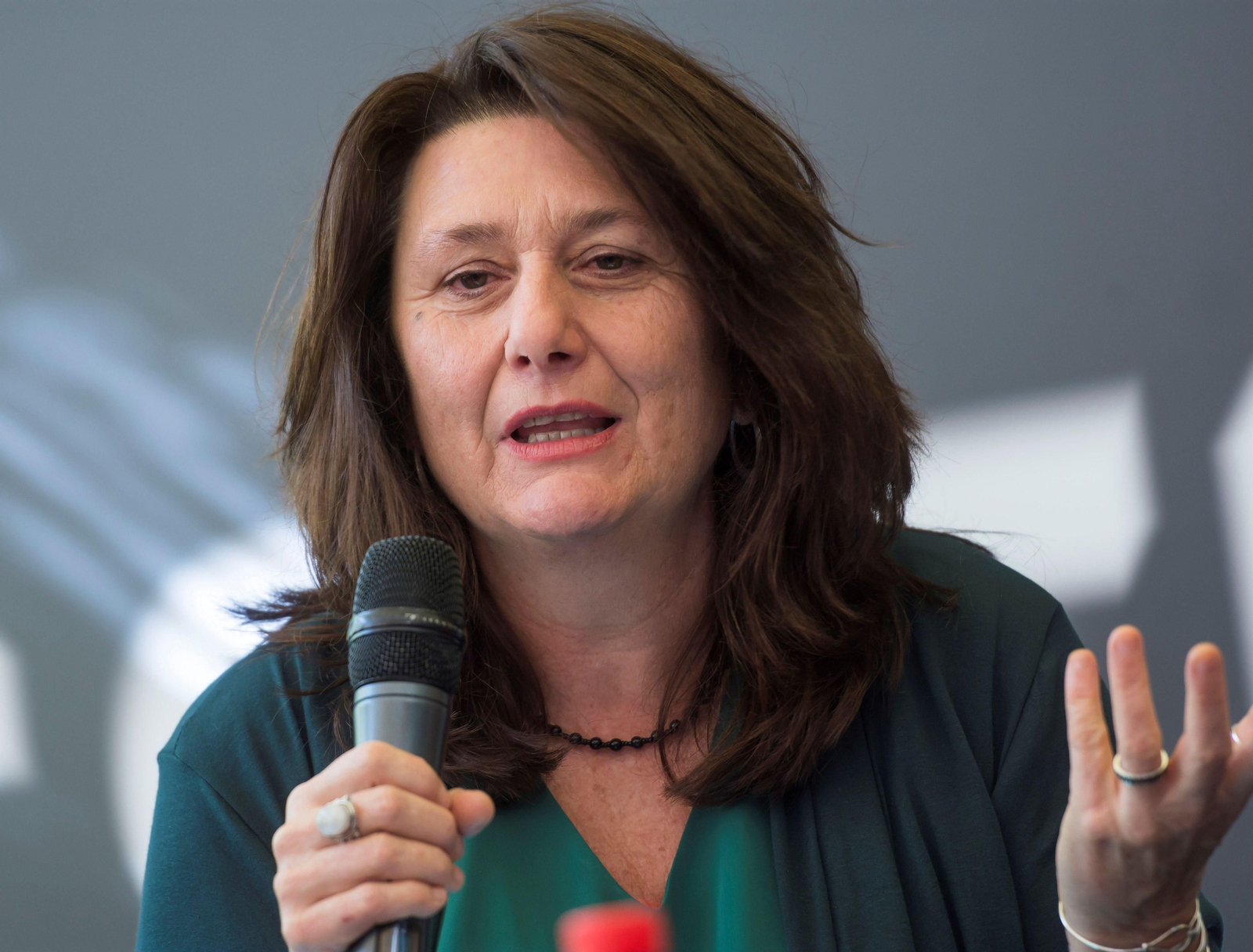 Adelfa Calvo, en el pasado Sevilla Festival de Cine Europeo (SEFF), donde presentó 'El autor'.