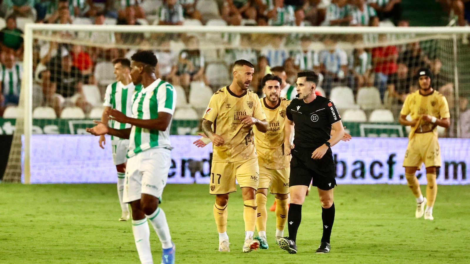 El Córdoba - Málaga CF, en fotos