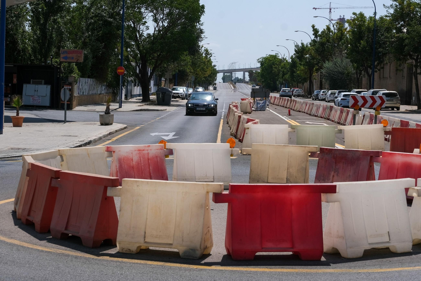 Estos son los cortes de tráfico por las obras de la avenida de las Razas