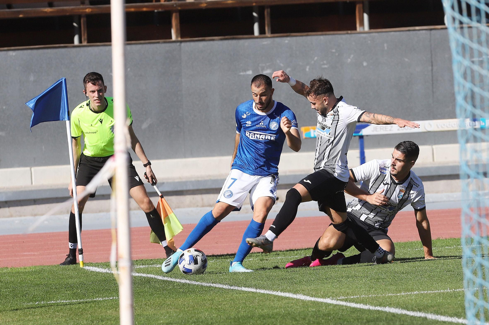 Imágenes del derbi Xerez DFC - Xerez CD