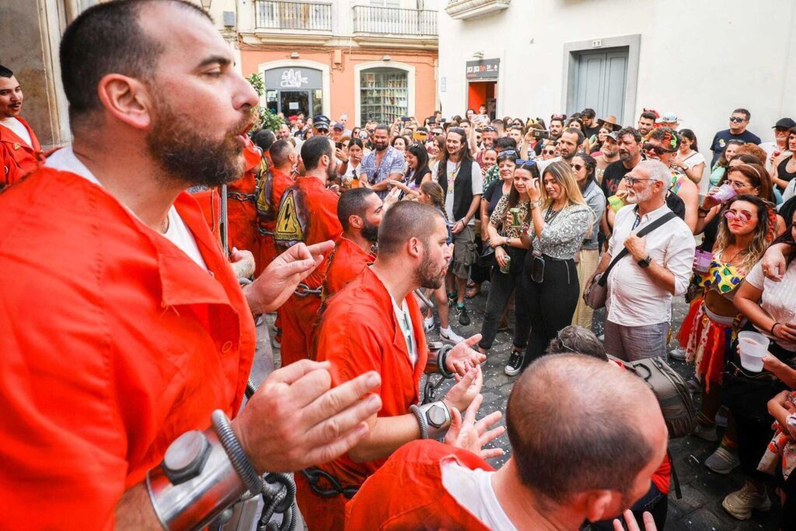 Una de las actuaciones del domingo.