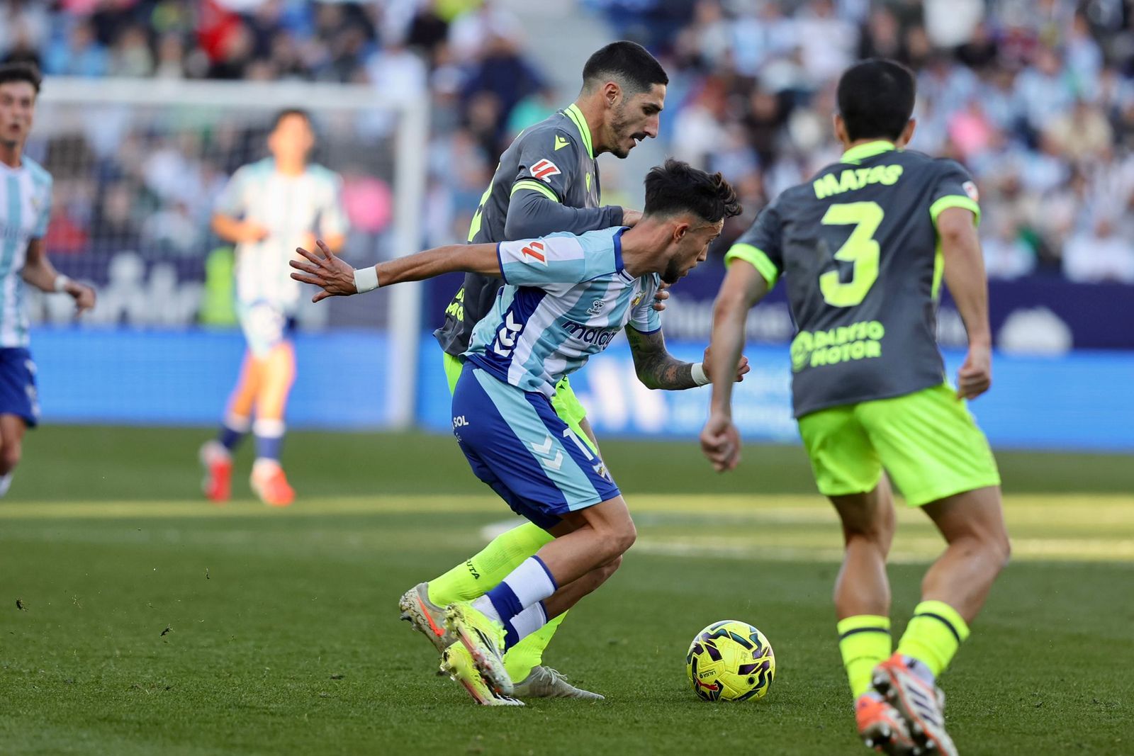 El Málaga CF-Ceuta, en fotos