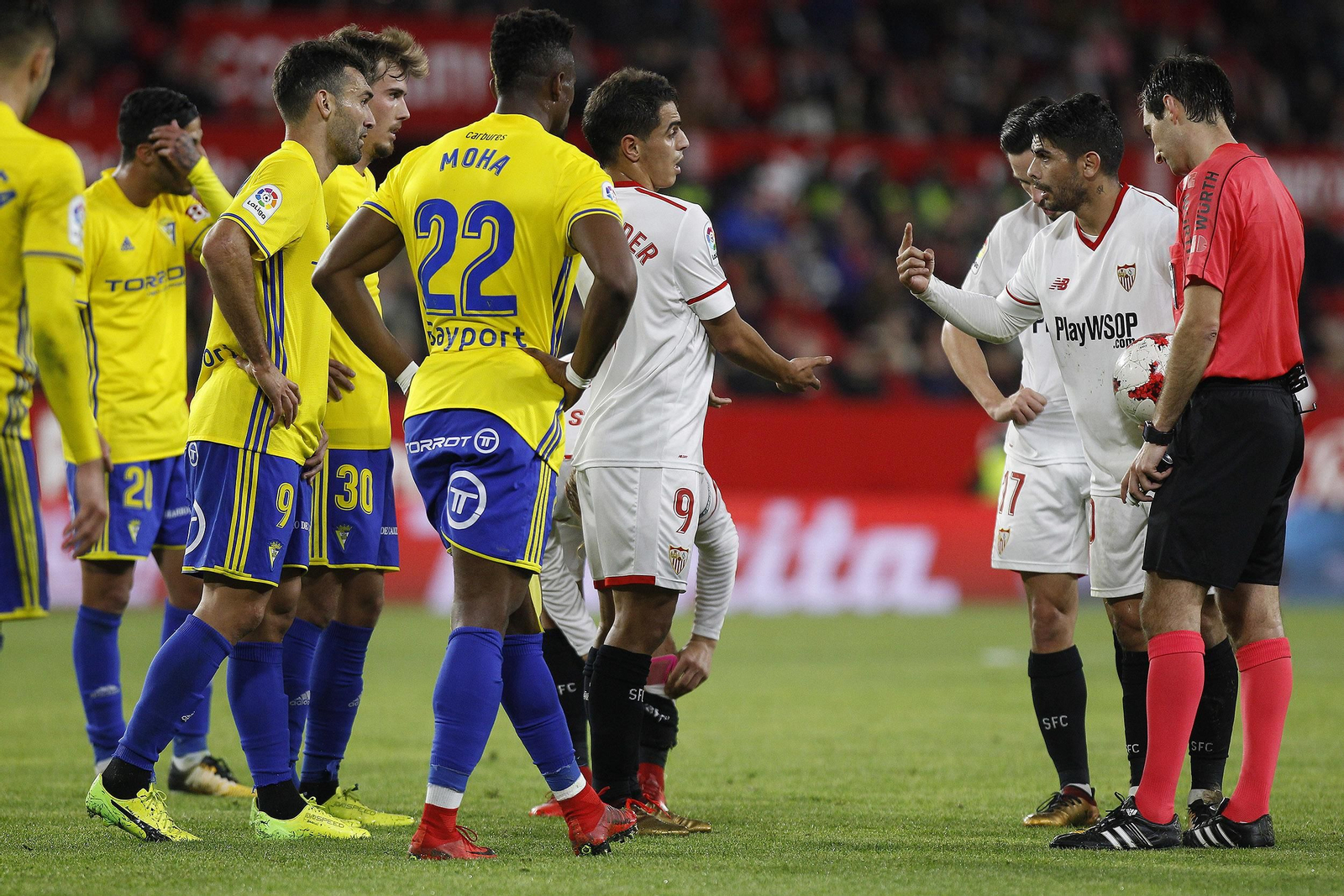 Las imágenes del Sevilla-Cádiz