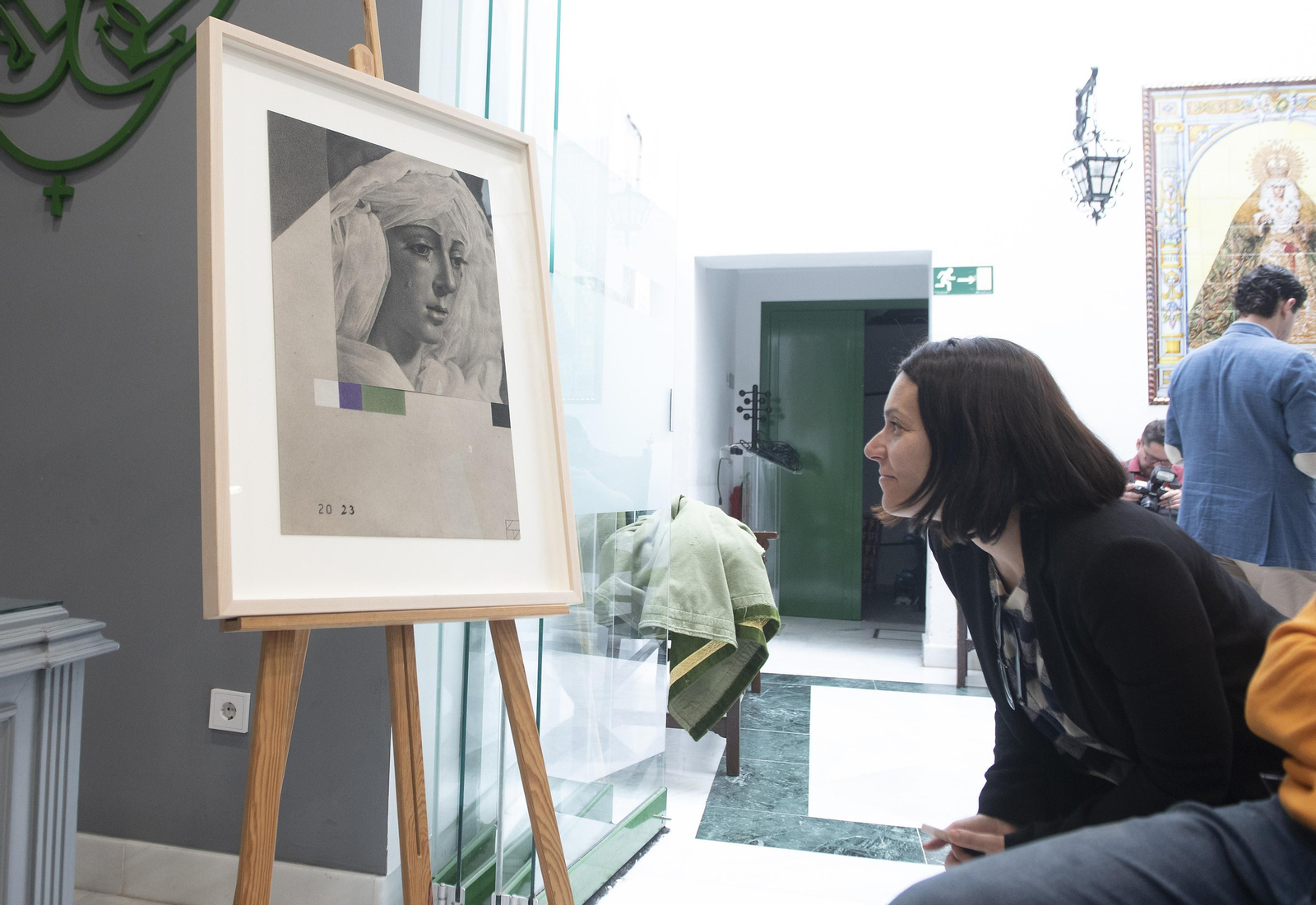 Imágenes de la presentación del cartel de la Hermandad de la Macarena