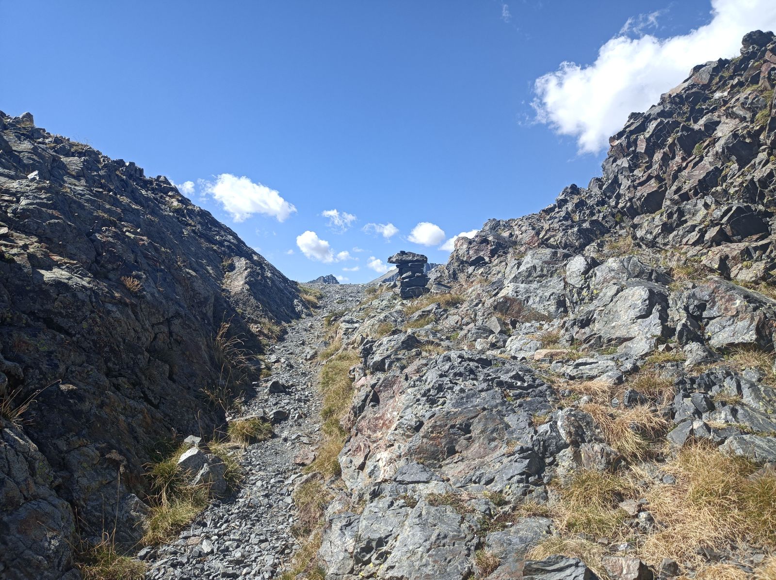 Repecho final hasta el punto más elevado.