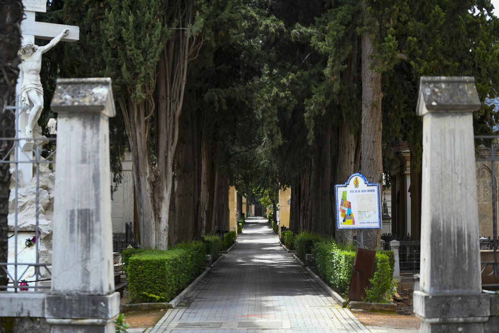 Cementerio de San José en Granada.