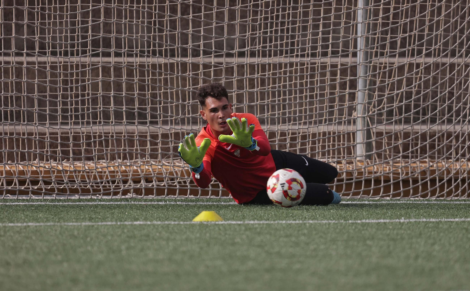Fotos del entrenamiento del Algeciras CF en La Menacha