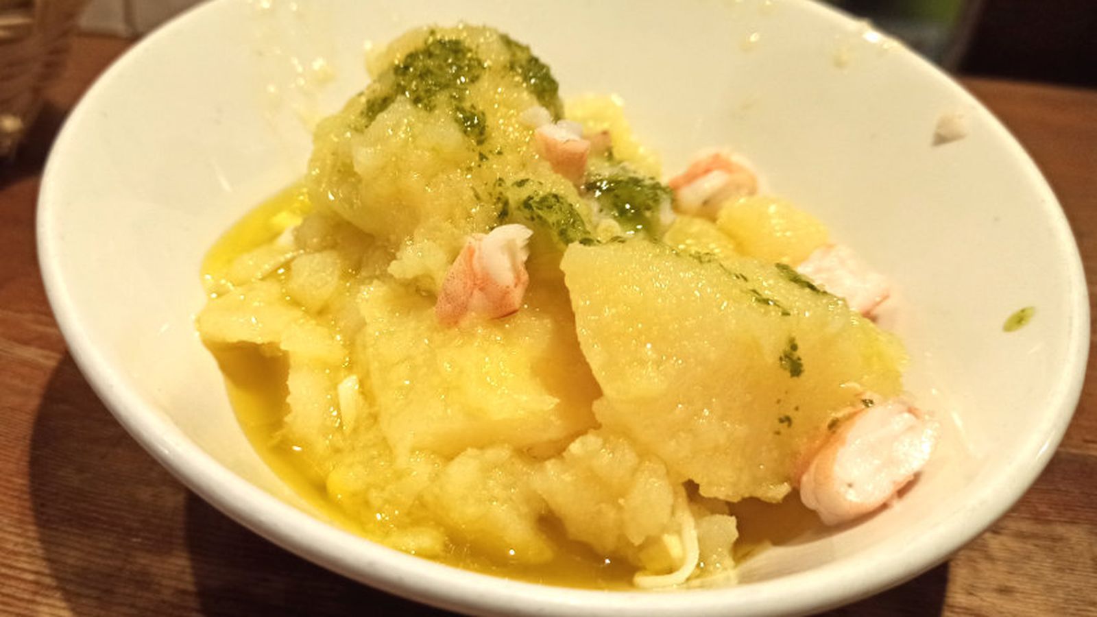 Papas aliñas Enrique Becerra