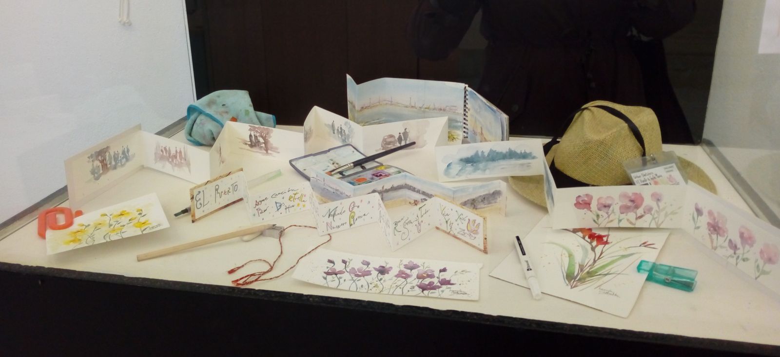 'El Puerto, Urban Sketchers' amplía su periodo expositivo a todo el mes de junio.