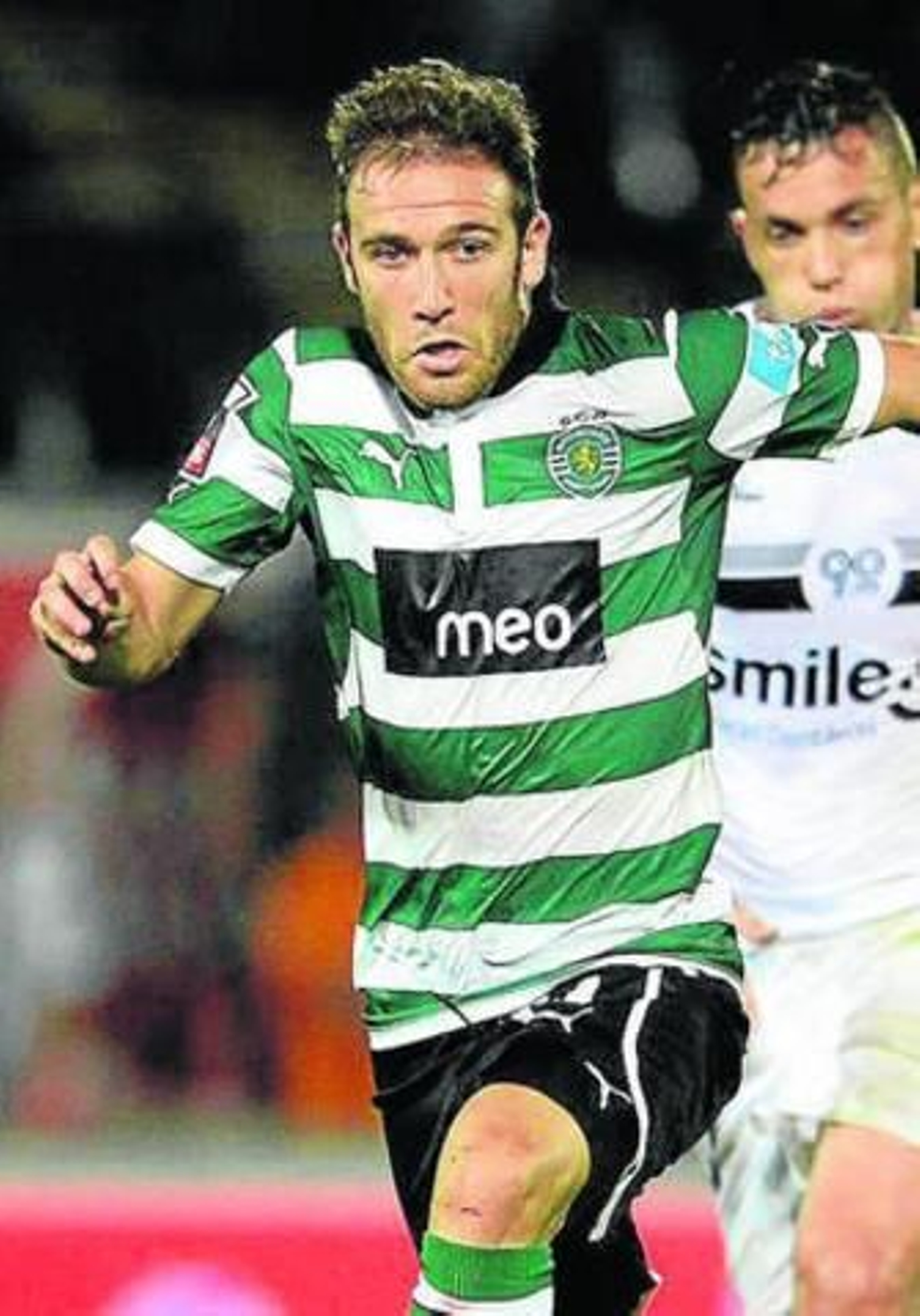 Diego Capel en un partido de esta temporada.